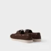 Zapatos náuticos de gamuza con cordones