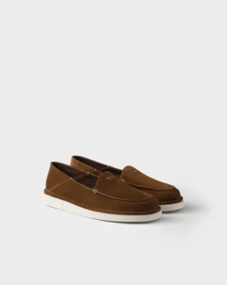 Zapatos sin cordones de gamuza Zapatos sin cordones de gamuza