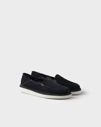 Zapatos sin cordones de gamuza Zapatos sin cordones de gamuza